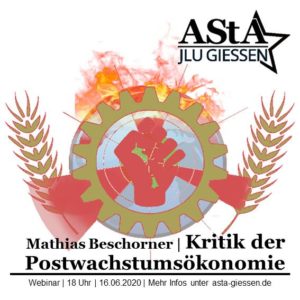 Kritik an der Postwachstumsökonomie. Webinar mit Mathias Beschorner @ Webinar